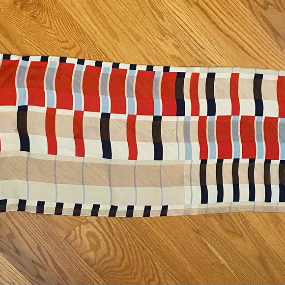 Red white and blue scarf - Picture 2 of 2
